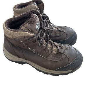 Timberland Pro Series Women's Steel Toed Genuine Leather Brown Boots